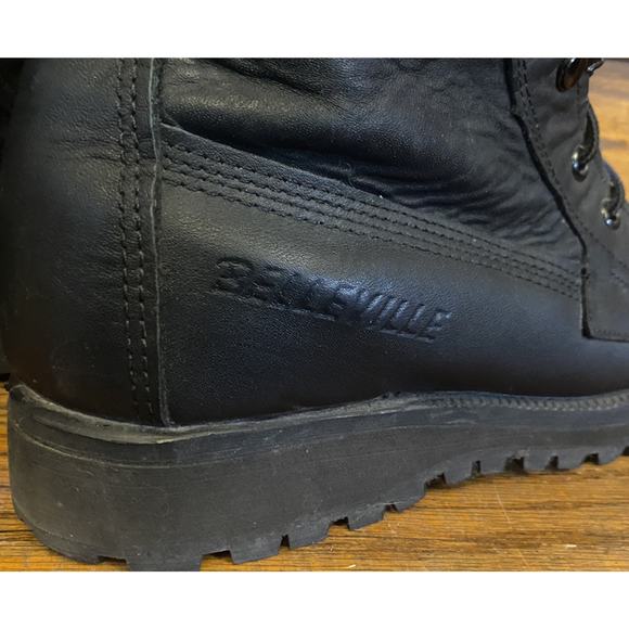 BELLEVILLE MILITARY COMBAT BOOTS BLACK LEATHER SZ. 6 EE MENS GORETEX 01-D-0320 - Picture 6 of 11